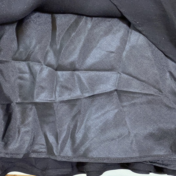 Lauren by Ralph Lauren Silk/Velvet Sleeveless Dress Black Maxi Size 12 - Picture 8 of 9